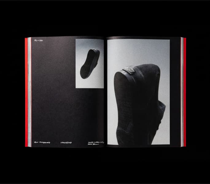 Skateboarding in retail space